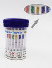 होम उपयोग उच्च सटीकता के लिए अनुकूलित मल्टी 12 पैनल मूत्र कप ड्रग टेस्ट