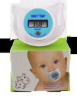 ब्लू / पिंक इलेक्ट्रॉनिक मेडिकल उपकरण क्लिनिक डिजिटल बेबी निप्पल थर्मामीटर