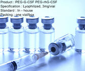6mg पुनः संयोजक मानव PEG-G-CSF PEG-rhG-CSF इंजेक्शन पेगफिलग्रैस्टिम