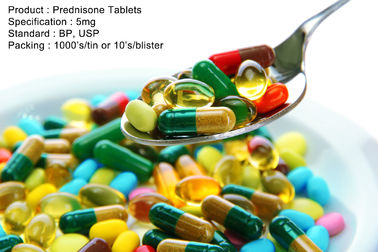 प्रेडनिसोलोन टैबलेट 5mg, प्रेडनिसोल ओरल टैबलेट ग्लूकोकॉर्टिकॉइड रिसेप्टर एगोनिस्ट
