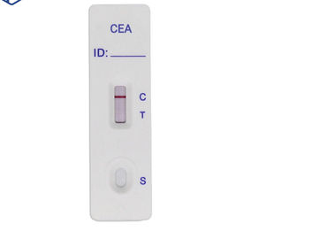 सटीक CEA Carcinoembryonic Antigen रैपिड टेस्ट स्ट्रिप कैसेट WB / S / P का उपयोग