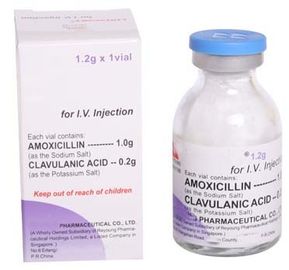 ड्राई पाउडर इंजेक्शन Amoxicillin Clavulanate पोटेशियम