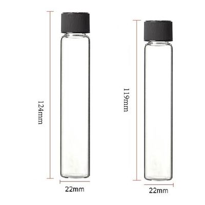 20ML स्पष्ट पूर्व रोल Borosilicate ग्लास ट्यूब इंजेक्शन और पंचर उपकरण